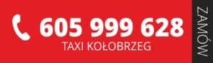Zamów taxi w Kołobrzegu telefon: +48 605 999 628